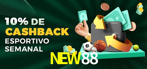10% de bônus de cashback na NEW88